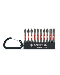 Vega Industries T150PCS10, 10 Piece Philips Impactech Carabiner Set