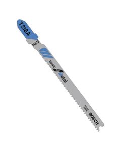 Bosch T218A 3-5/8" 17 - 24 TPI High Speed Steel Jig Saw Blade, 5 Piece