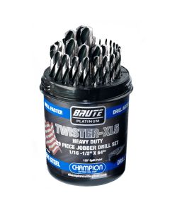 Champion Cutting Tool TWISTER-XL28, 29 Piece Brute HD Twister Drill Bit Set