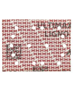 Mirka Abrasives UL-6B8-100 Ultimax Ligno 50 Piece 100 Grit 4"L x 3"W Grip Multifit Sanding Sheets