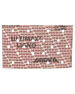 Mirka Abrasives UL-6BK-060 Ultimax Ligno 50 Piece 60 Grit 5"L x 3"W Grip Multifit Sanding Sheets