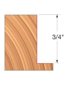 Freud UP144-IC 3-9/16" x 3/4" x 1-1/4" Straight Edge Shaper Cutter