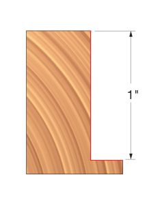 Freud UP146-IC 3-9/16" x 1" x 1-1/4" Straight Edge Shaper Cutter