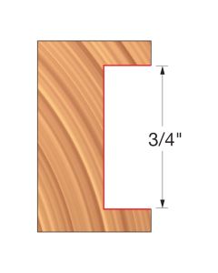 Freud UP174-IC 4" x 3/4" x 1-1/4" Groover Shaper Cutter