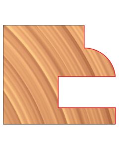 Freud UP260-IC 3-9/16" Stock Male and Female Cabinet Door Shaper Cutter Set