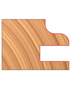 Freud UP264-IC 3-9/16" Stock Male and Female Cabinet Door Shaper Cutter Set