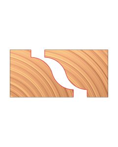 Freud UP284-IC 3-15/16" x 63/64" x 1-1/4" Matched Reverse Detail Shaper Cutter