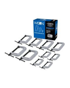 Wilton WL9-11117 140 Series 10 Piece C-Clamp Kit