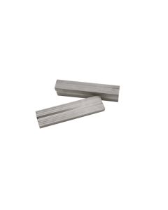 Wilton WL9-14829 A-4.5, 4.5" Jaw Width Pair of Replacement Magnefix Aluminum Jaw Caps