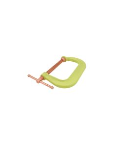 Wilton WL9-20484 406CS, 0 - 6-1/16" Jaw Opening Spark-Duty Drop Forged Hi-Vis C-Clamp