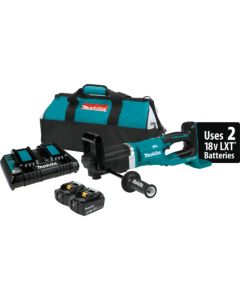 Makita XAD04PT, 36V (18V X2) LXT 7/16" 5.0Ah Brushless Hex Right Angle Drill Kit