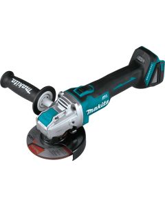 Makita XAG25Z, 18V LXT 4‑1/2" / 5" Brushless X‑Lock Angle Grinder, Bare Tool 