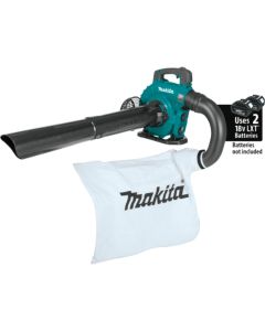 Makita XBU04ZV, 36V (18V X2) LXT Brushless Blower with Vacuum Attachment Kit, Bare Tool