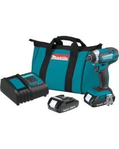 Makita XDT11SY, 18V LXT 1.5Ah Lithium‑Ion Compact Cordless Impact Driver Kit