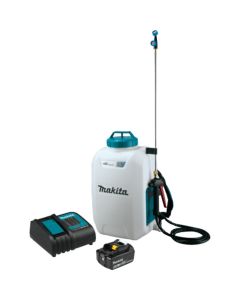 Makita XSU02SM1, 18V LXT 4.0Ah 4 Gallon Lithium‑Ion Cordless Backpack Sprayer Kit