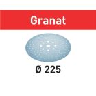 Festool 205656 9" P100 Grit Granat Abrasive Sheet, 25 Piece