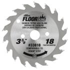 Timberline 33818 3-3/8" x 18 TPI Carbide Tipped Floor King Comparable Saw Blade