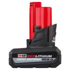 Milwaukee 48-11-2450 M12 Redlithium High Output 12V XC5.0 Battery Pack