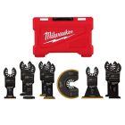 Milwaukee 49-10-9113 Open-Lok 9 Piece Multi-Tool Oscillating Blade Kit