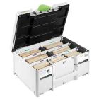 Festool 576792 DS/XL D12/D14 128 BU Domino XL Beech Wood Tenon Assortment Systainer