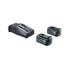 Festool 578742, 18V 2xHP5,0/TCL6 2-Battery Starter Kit 