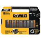 DeWalt DW22812 Impact Ready 1/2" 10 Piece Drive Socket Set