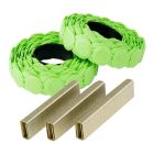 Senco CS17BAA, 1-1/2" Plastic Cap Staple Pack 2M