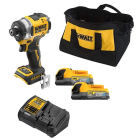 DeWalt DCF860PS2 20V Impact Driver Kit with POWERSTACK Batteries