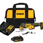 DeWalt DCS356C1 XR 20V Max 3-Speed Cordless Oscillating Multi-Tool Kit