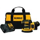 DeWalt DCW210P1 XR 5" 20V Max 5 Ah Cordless Variable Speed Random Orbital Sander Kit