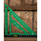 Squi.Jig Fusion 7.5 inch Pro Square - Green, Made in the USA