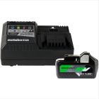 Metabo HPT UC18YSL3QCYM, 36V/18V MultiVolt Lithium Ion Slide Battery and Charger