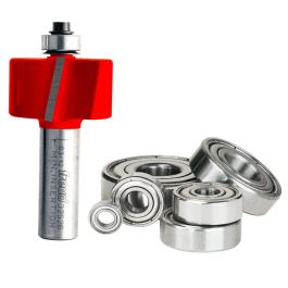 Freud 32-502 Multi-Rabbet Router Bit Set – 1/4" Shank, 4 Interchangeable Bearings For Adjustable Depth