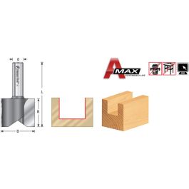 CNC Carbide Tipped Straight Plunge Router Bits (High Production CNC)