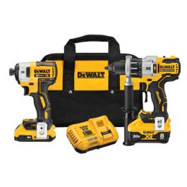 DeWalt DCK299D1W1 20V MAX Hammer Drill/Impact Driver Combo Kit