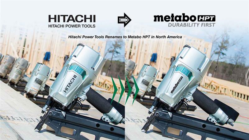 New Name, Same Great Tools. Say HELLO to Metabo HPT.